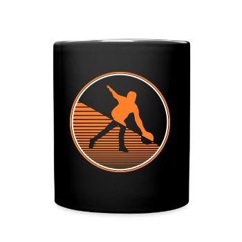 Bowling - Tasse einfarbig - Schwarz - Vorne