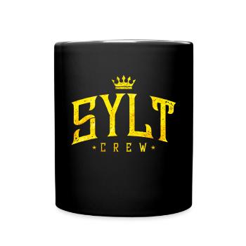 sylt crew gold - Tasse einfarbig - Schwarz - Vorne