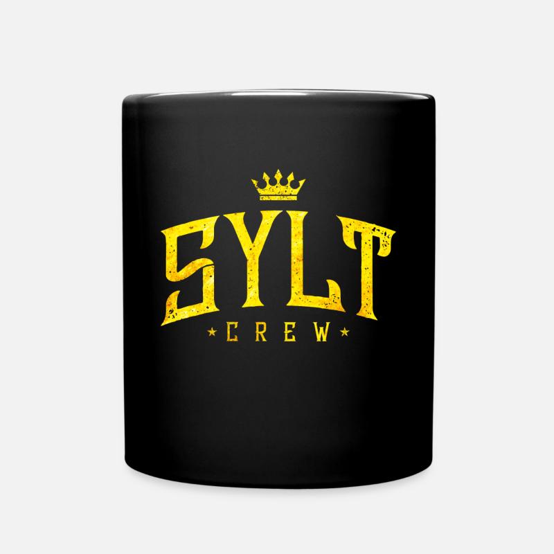 sylt crew gold - Tasse einfarbig - Schwarz