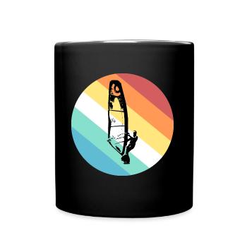 Windsurfer - Full Colour Mug - black - Front