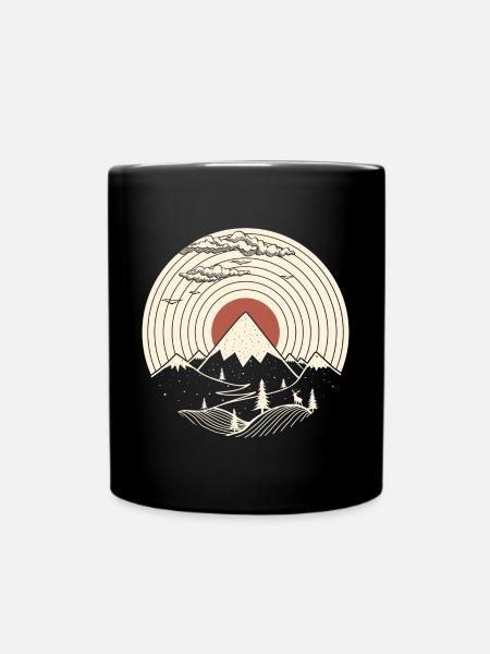 MTN LP Vinyle Mountain Graphique - Mug uni - noir