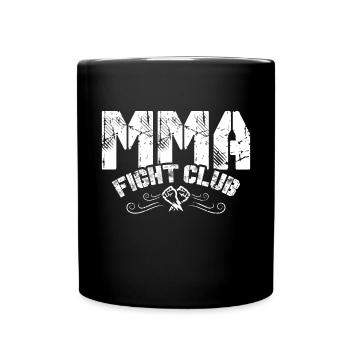 mma fight club fist - Full Colour Mug - black - Front