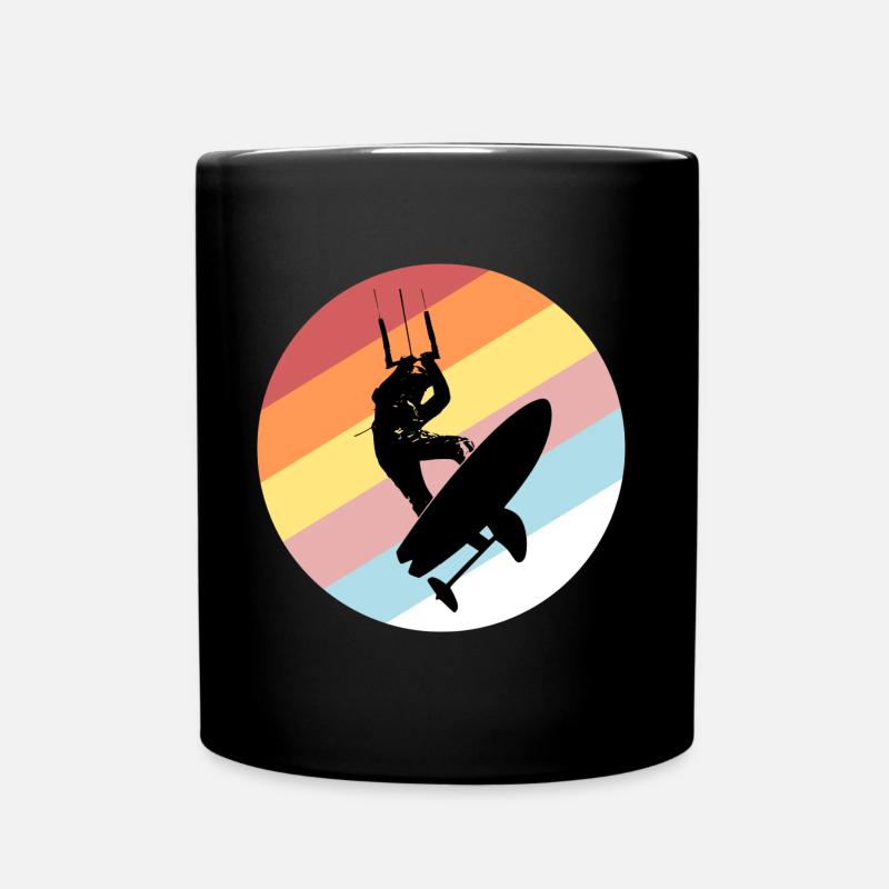 Foil Kite - Tasse einfarbig - Schwarz