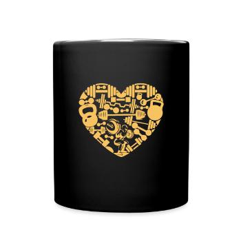 i like gym - Full Colour Mug - black - Front