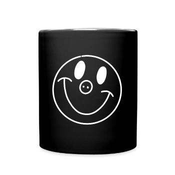 Smilie - Full Colour Mug - black - Front