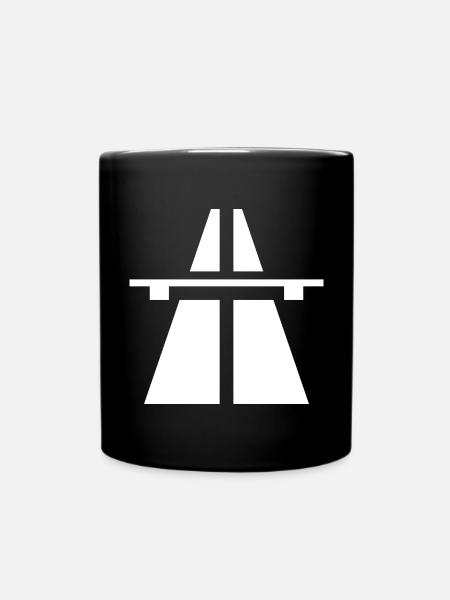 Autoroute - Mug uni - noir