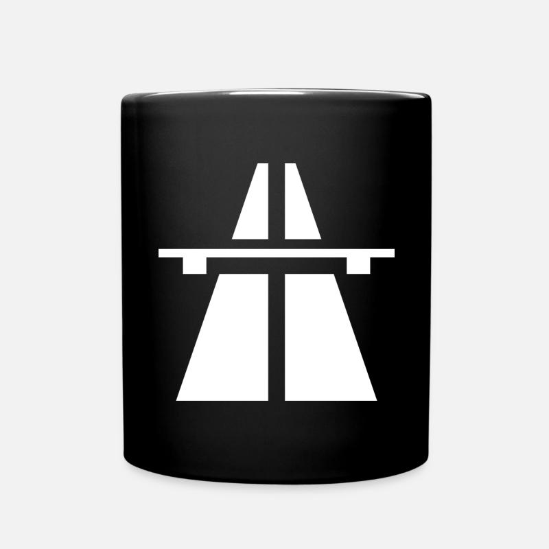 Highway - Full Colour Mug - black