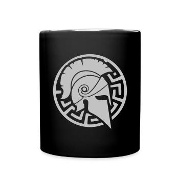 Casque d'entraînement Spartan Gladiator - Mug uni - noir - Devant