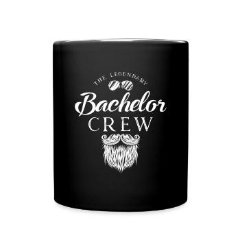 Barbe d'équipage de célibataire légendaire - Mug uni - noir - Devant