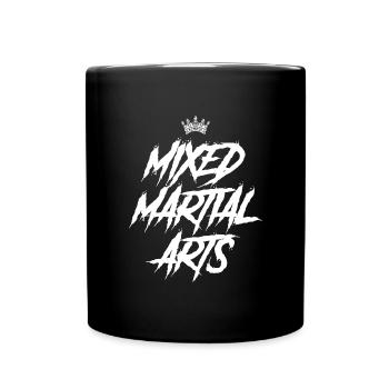 Mixed Martial Arts Mma - Tasse einfarbig - Schwarz - Vorne