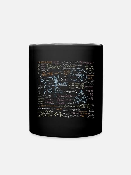 Funny math formula - Full Colour Mug - black