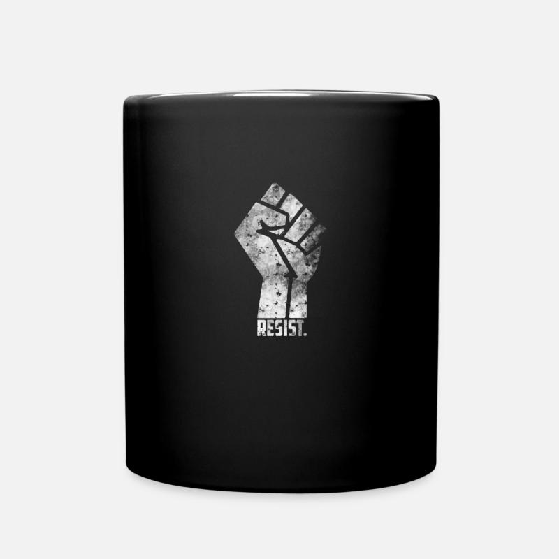 Resiste, resistant - Mug uni - noir