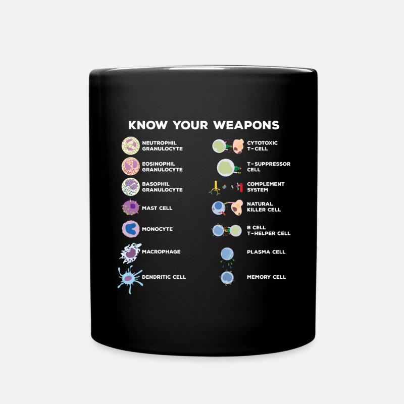 Wissenschaft Experimente - Tasse einfarbig - Schwarz