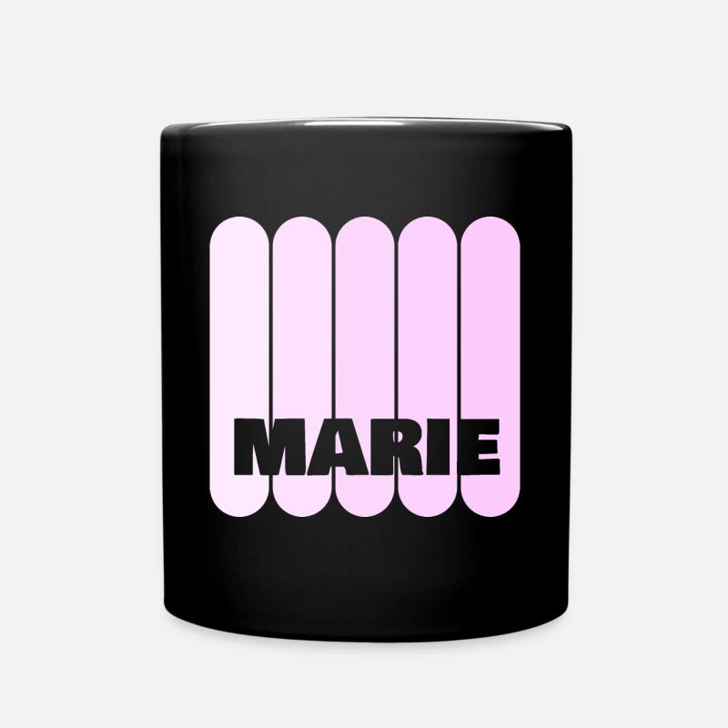 Marie - Tasse einfarbig - Schwarz