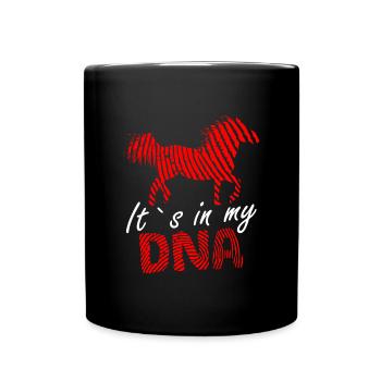 Noriker Horse C’est dans mon ADN Dire drôle - Mug uni - noir - Devant