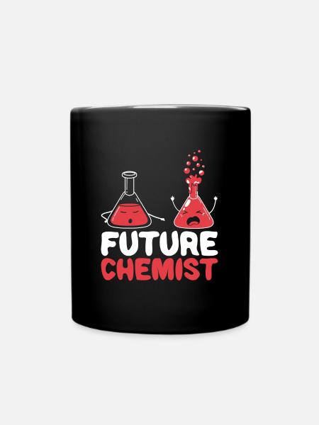 Future Chemist Chemistry Baby Boy Girl - Tasse einfarbig - Schwarz