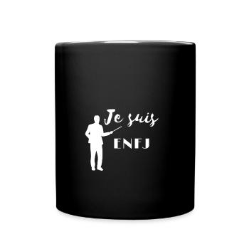 Personnalité ENFJ - Mug uni - noir - Devant