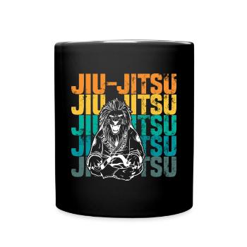 Brazilian Jiu Jitsu Bjj - Tasse einfarbig - Schwarz - Vorne