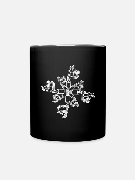 Mandala dermographe - Mug uni - noir