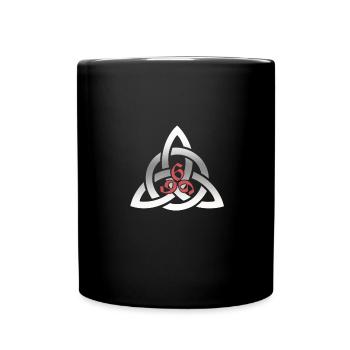 Symbol / Logo of Evil 666 - Full Colour Mug - black - Front