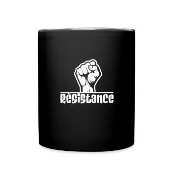 Résistance - Mug uni - noir - Devant