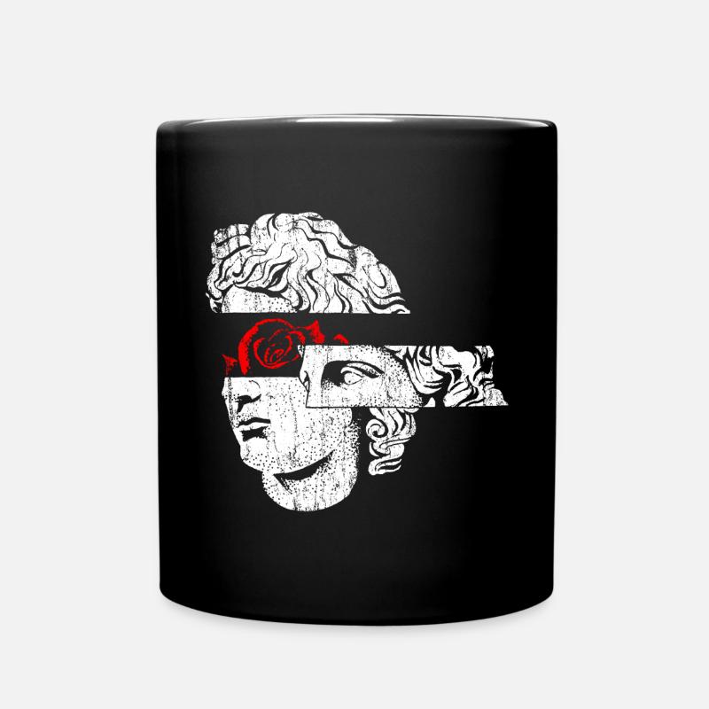 Art Classic Aesthetic Graphic - Full Colour Mug - black