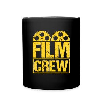 Film Production Crew Members Producer Film Crew - Full Colour Mug - black - Front