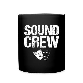 Sound Audio Theater Crew Uniform Member - Full Colour Mug - black - Front