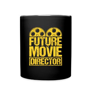 Future Movie Film Director Crew Student Baby - Full Colour Mug - black - Front