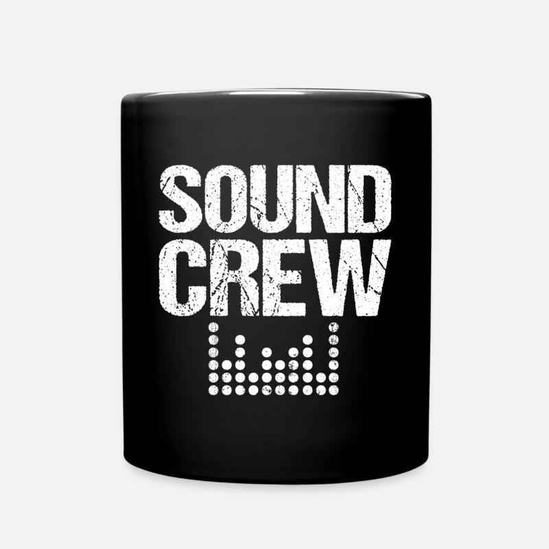 Membre de l’uniforme de l’équipe audio sonore - Mug uni - noir