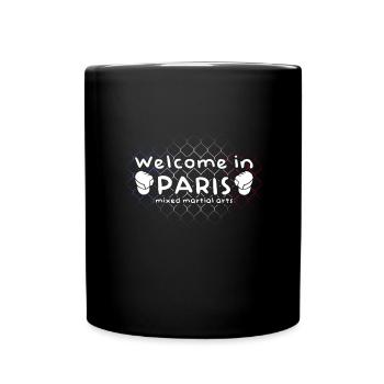 Welcome in Paris - mma octagon - Full Colour Mug - black - Front