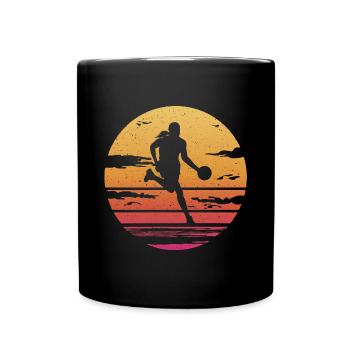 Basketball Player Girls Basketball Player - Full Colour Mug - black - Front