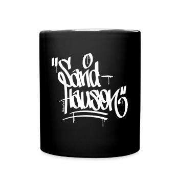 Sandhausen Graffiti Shirt - Full Colour Mug - black - Front