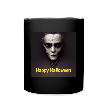 T-shirts effrayants d’Halloween / Hommes et Femmes Best - Mug uni - noir - Devant