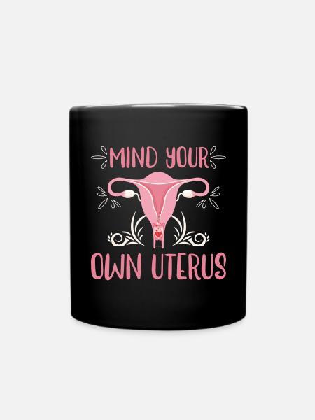 Female Women's Rights Female - Tasse einfarbig - Schwarz