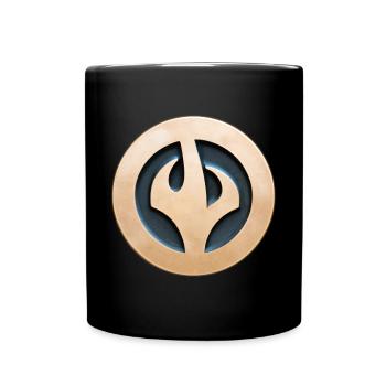 AI Medal #1 - Full Colour Mug - black - Front