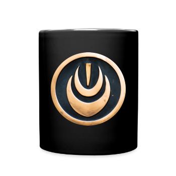 AI Medal #3 - Full Colour Mug - black - Front