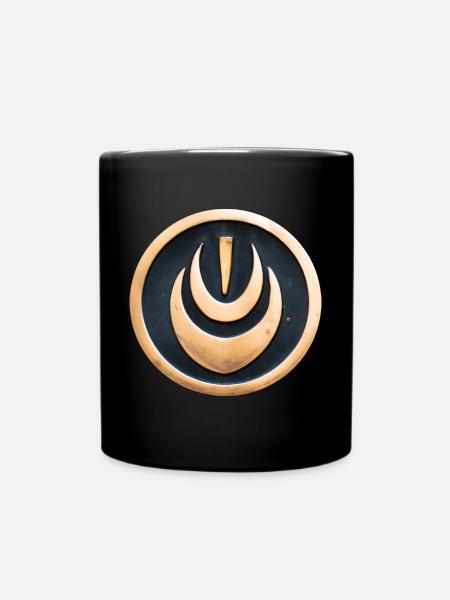 AI Medal #3 - Full Colour Mug - black