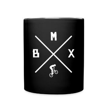BMX cascade Tricks Cycliste Vélo BMX - Mug uni - noir - Devant