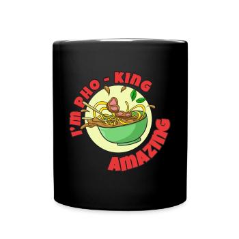 Viet Pho Crazy Noodles Soup Vietnam I Cadeau - Mug uni - noir - Devant