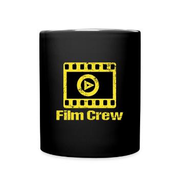 Film Produktion Crew Mitglieder Produzent Filmcrew - Tasse einfarbig - Schwarz - Vorne