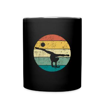 Gymnastique rythmique RSG Ball Vintage - Mug uni - noir - Devant