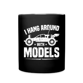 Ferngesteuertes Auto Funny RC Racing - Tasse einfarbig - Schwarz - Vorne