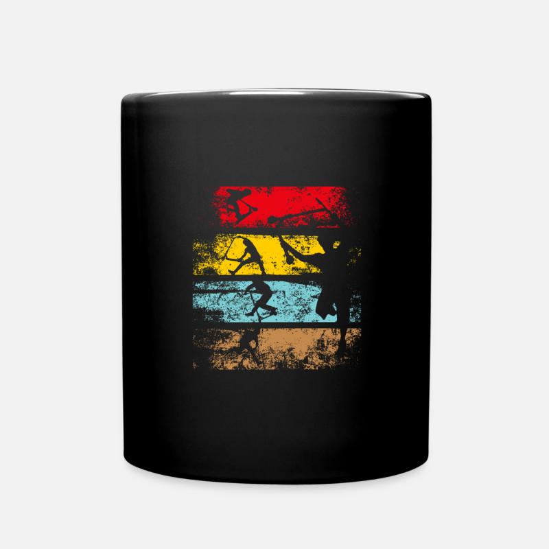 Trottinette freestyle trash art - Mug uni - noir