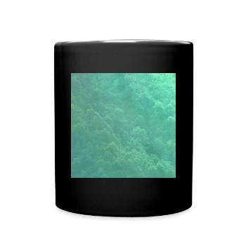 Luminous forest - Full Colour Mug - black - Front