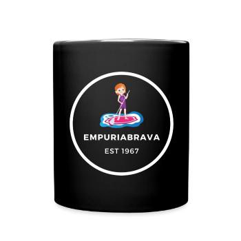 Empuriabrava EST 1967 SUP - Full Colour Mug - black - Front