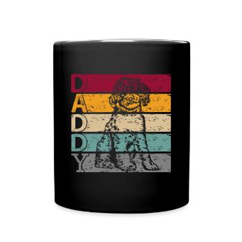 Lagotto Romagnolo dog daddy daddy master for him - Full Colour Mug - black - Front