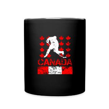 Hockey Canada - Mug uni - noir - Devant