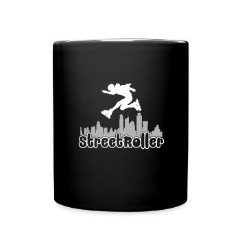 StreetRoller - Mug uni - noir - Devant