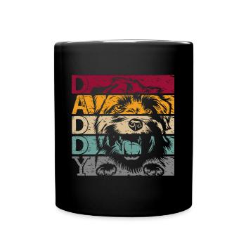 Norfolk Terrier Dad Papa Master for Him Dog Pap - Full Colour Mug - black - Front